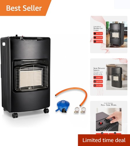 Mobile gas heater 2kw - mobile,