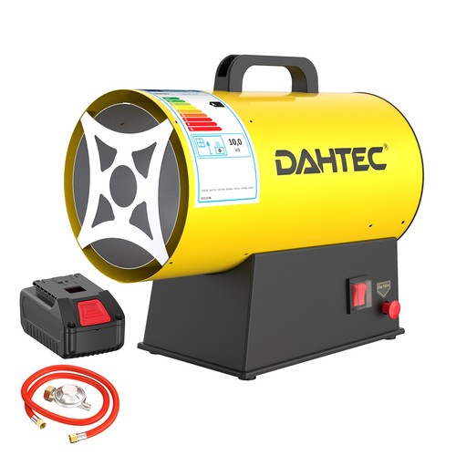 Gas heater with - gas,
