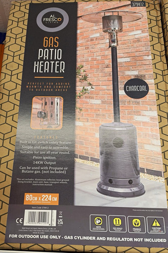 Alfresco gas patio heater - alfresco,