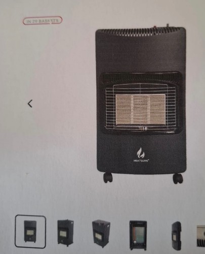 Calor gas heater fire used - fire,
