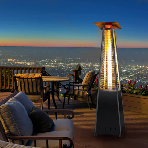 Pyramid gas patio heater - gas,