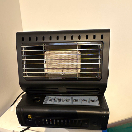 Black portable gas - gas, radiant